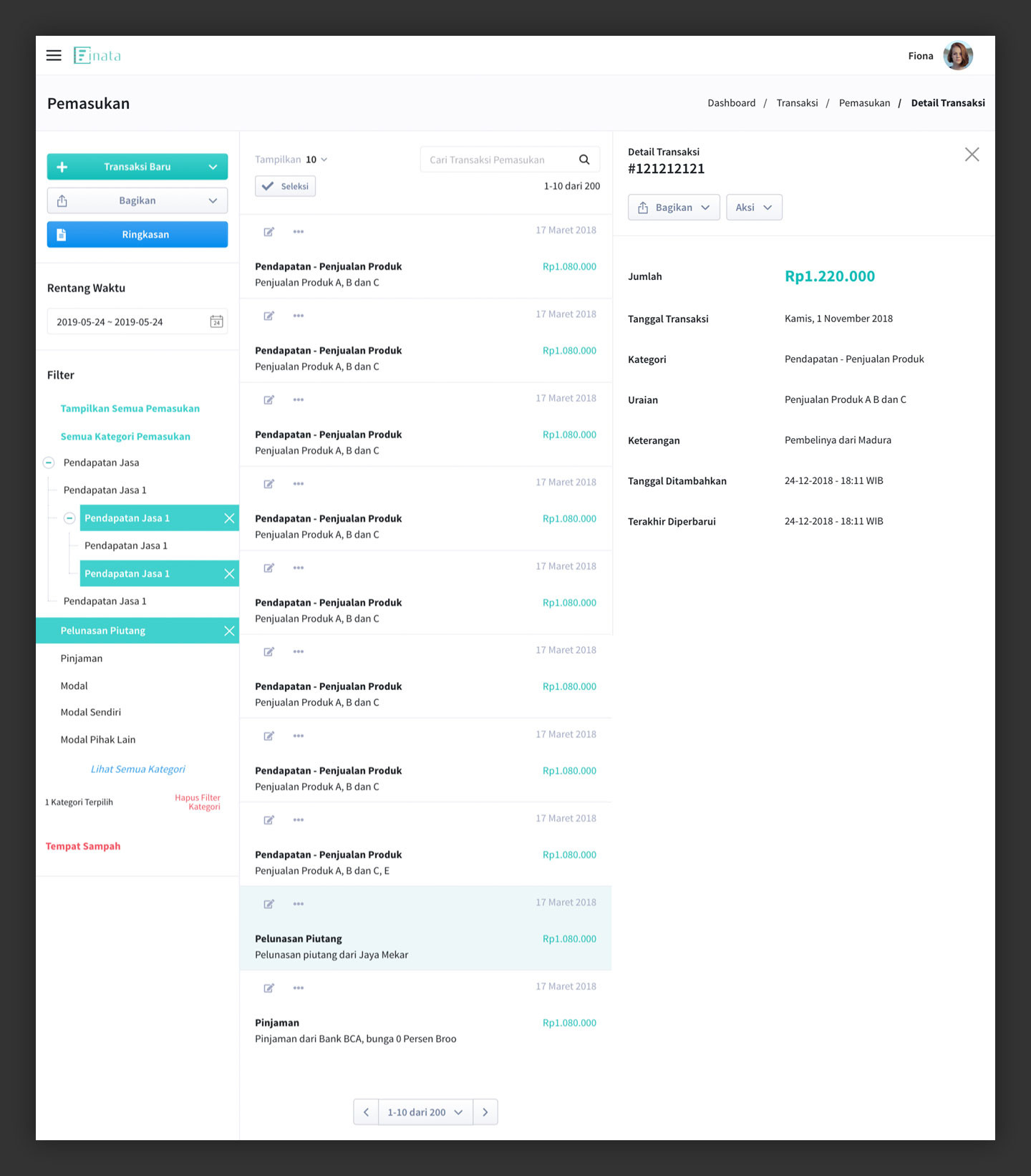 Finata - Accounting & Financial Application Finata - Accounting & Financial Application