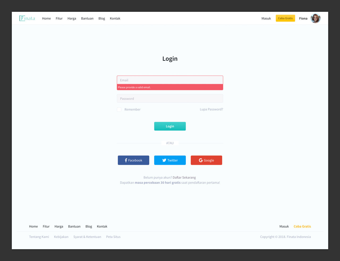 Finata - Accounting & Financial Application