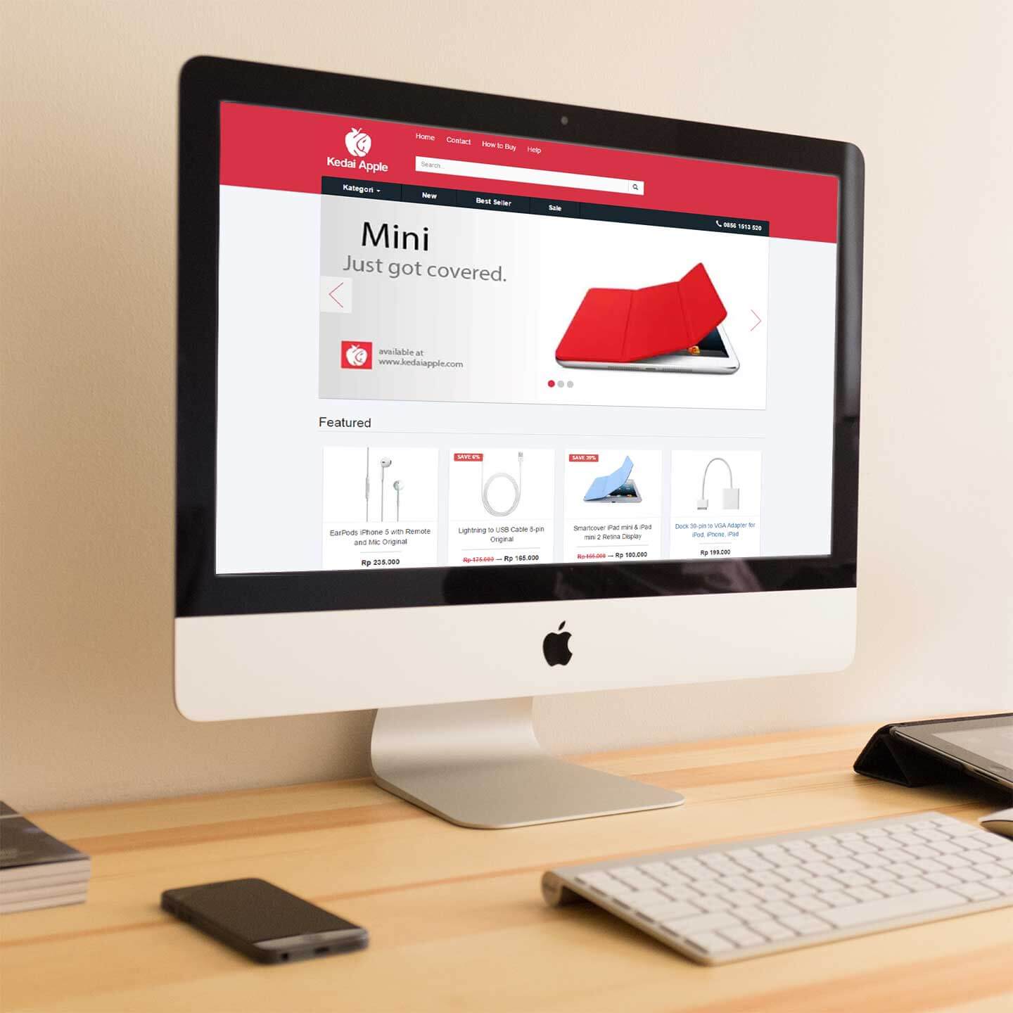 Kedai Apple Online Shop Redesign Kedai Apple Online Shop Redesign
