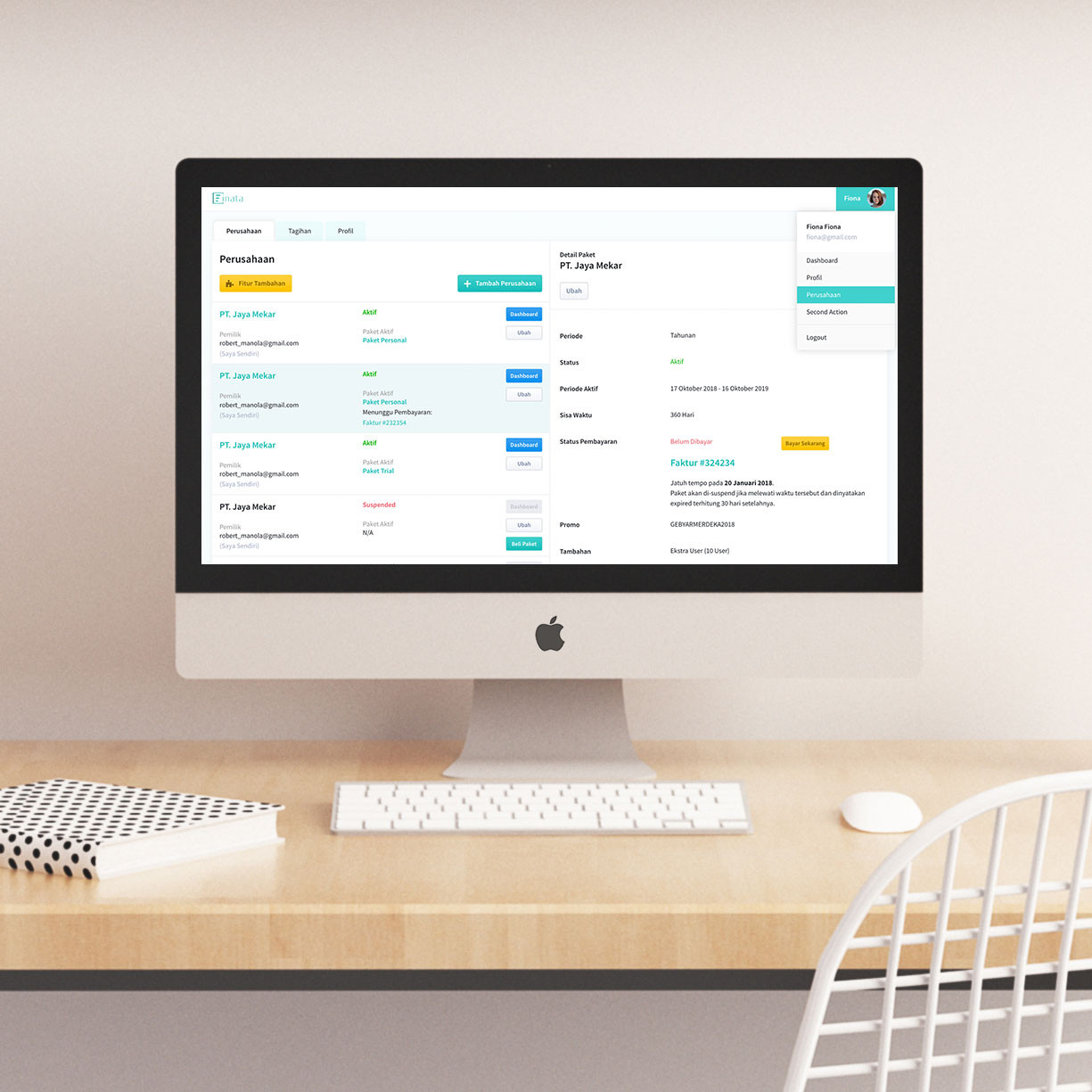 Finata - Accounting & Financial Application