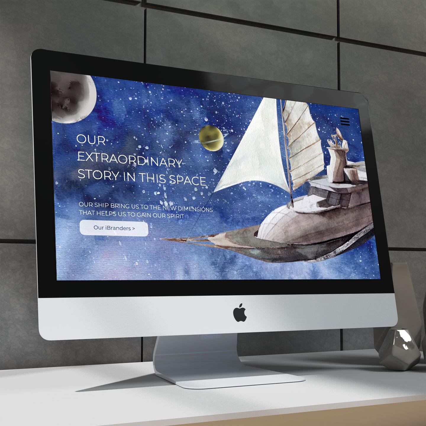 iBrand - Creative Agency Parallax Website